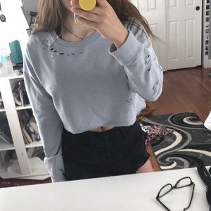Light blue sweater